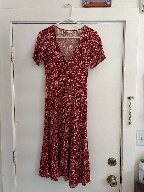 Reformation Dresses & Skirts - Reformation Red Floral Dess